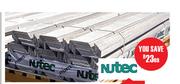 Nutec Ceiling-4 mm x 1.2 m x 3.6 m Each