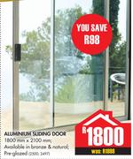 Aluminium Sliding Door 1200 x 1800mm