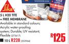 Sika 5Ltr H20 Tite + Free Membrane