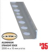 M-Trim Aluminium Straight Edge-2500 m x 10 mm