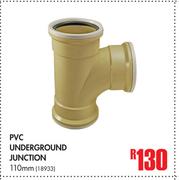 PVC Underground Junction 110mm