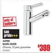  San Pride Aspire Basin Mixer