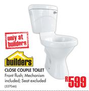 Builders Close Couple Toilet