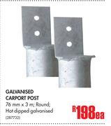 Special Galvanised Carport Post Each Www Guzzle Co Za