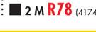Builders Pride 2M Double C Track White