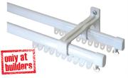 Builders Pride 2.5M Double C Track White