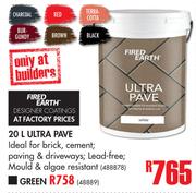 Fired Earth 20Ltr Ultra Pave