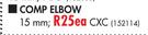 Builders Comp Elbow 15mm, CXC-Each