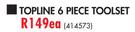 Ross Topline 6 Piece Toolset-Each