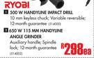Ryobi 500W Handline Impact Drill