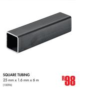 Square Tubing-20 mm x 1.6mm x 6 m
