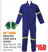 Ross Reflective Conti Suit & Gloves