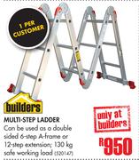 Builders Multi Step Ladder