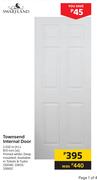 Swartland Townsend Internal Door-2032m (h) x 813mm (w)