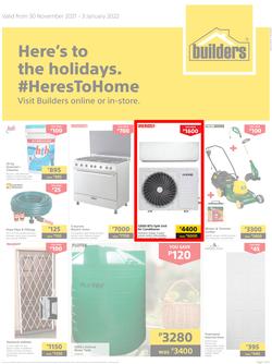 Builders Botswana : Here's To The Holidays (30 November 2021 - 3 January 2022), page 1