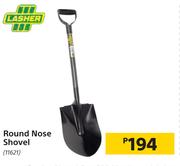 Lasher Round Nose Shovel