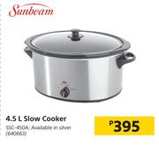 Sunbeam 4.5L Slow Silver Cooker SSC-450A