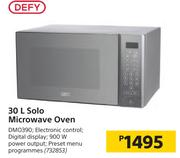 Defy 30L Solo Microwave Oven DMO390