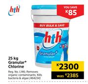 HTH Granular+ Chlorine-25kg