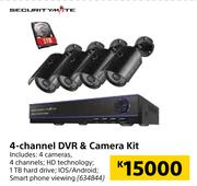 Security Mate 4 Channel DVR & Camera Kit