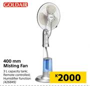 Goldair 400mm Misting Fan