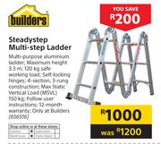 Builders Steadystep Multi Step Ladder