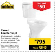 Builders Closed Couple Toilet