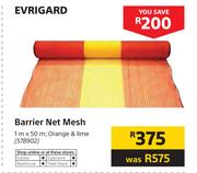 Evrigard Barrier Net Mesh Orange N Lime-1m x 50m