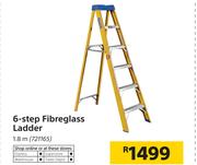 6-Step Fiberglass Ladder