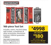 Mastercraft 166-Piece Tool Set