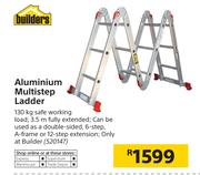 Builders Aluminium Multistep Ladder