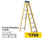 8-Step Fiberglass Ladder