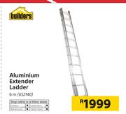 builders Aluminum Extender Ladder 6m