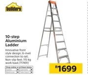Builders 10-Step Aluminum Ladder