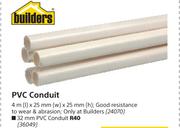 Builders 32mm PVC Conduit 