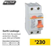 Major Tech Earth Leakage