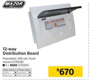 Major Tech 12 Way Distribution Board