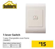 Builders 1-Lever Switch