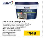 Duram 20L Walls & Ceilings PVA (Pastel)