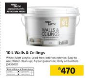 Fired Earth 10L Walls & Ceilings