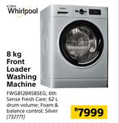 Whirlpool 8Kg Front Loader Washing Machine FWG81284SBSEG