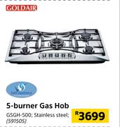 Goldair 5 Burner Gas Hob GSGH-500