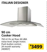 Italian Designer 90cm Cooker Hood