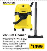 Karcher Vacuum Cleaner WD3