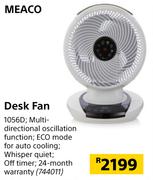 Meaco Desk Fan 1056D