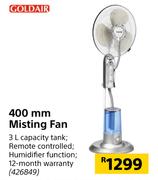 Goldair 400mm Misting Fan