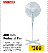 Goldair 400mm Pedestal Fan