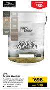 Fired Earth 20L Severe Weather