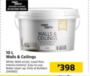 Fired Earth 10L Walls & Ceilings