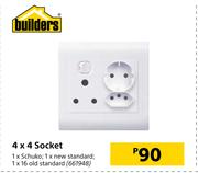 Builders 4 x 4 Socket
